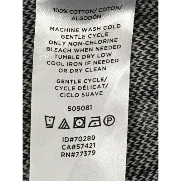 Ann Taylor Factory Womens Cardigan Sweater Size M Brown White Check Button Down - Picture 8 of 13